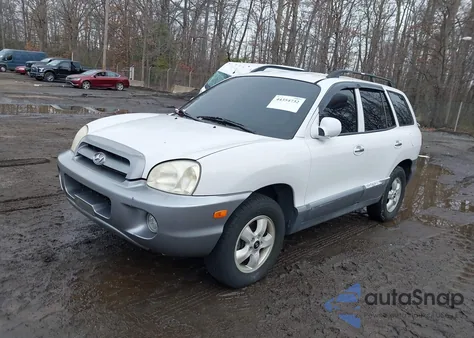 2005 Hyundai Santa Fe Gls/Lx из США, поврежденный, VIN KM8SC73EX5UB70026